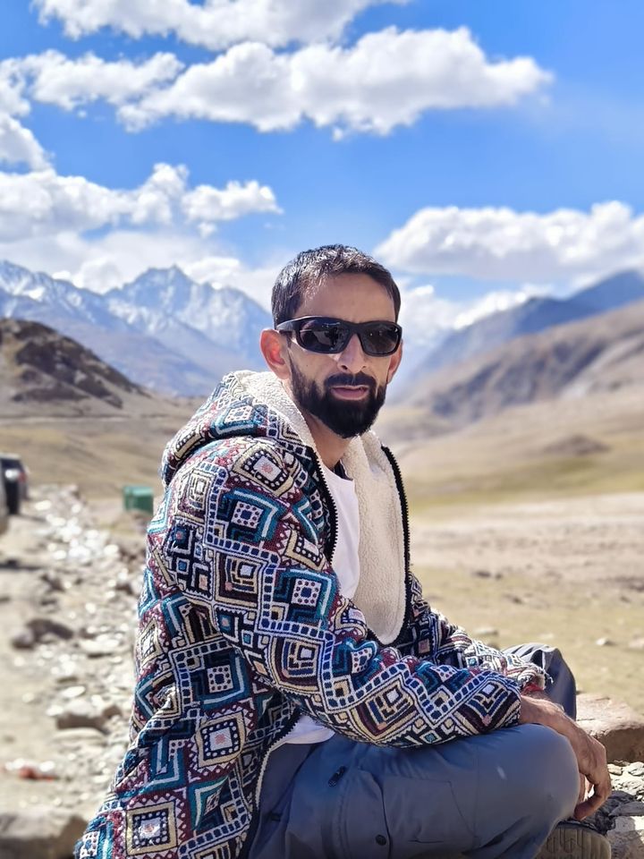 Dushyant Thakur in the Spiti Valley